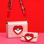 Pokémon Exclusive I Choose You Hearts Flap Zip Around Wallet, , hi-res view 3
